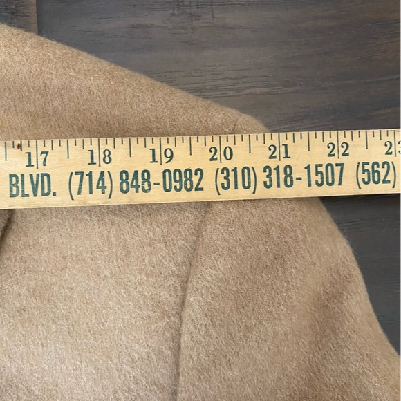 New with Tag Stafford 100% Camel Hair 2 button 2 vents Sport Coat Jacket 48 L - Picture 9 of 14